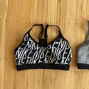 Nike racerback sports bra